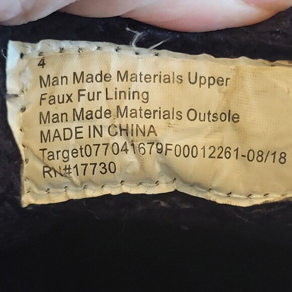 Cat & Jack Boys Insulated Boot, Size 4 - Picture 2 of 9